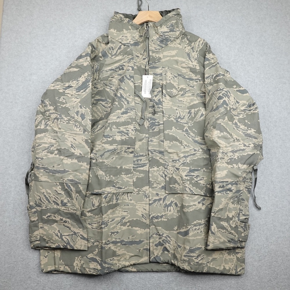 PROPPER Military All Purpose Environmental Camo Parka GoreTex Jacket Mens L Reg